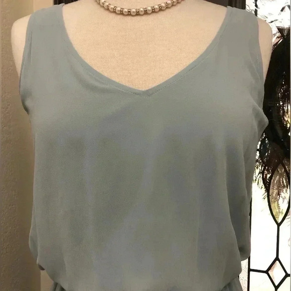 Show Me Your MUMU Blue Maxi Dress. Size: XL - Picture 8 of 12